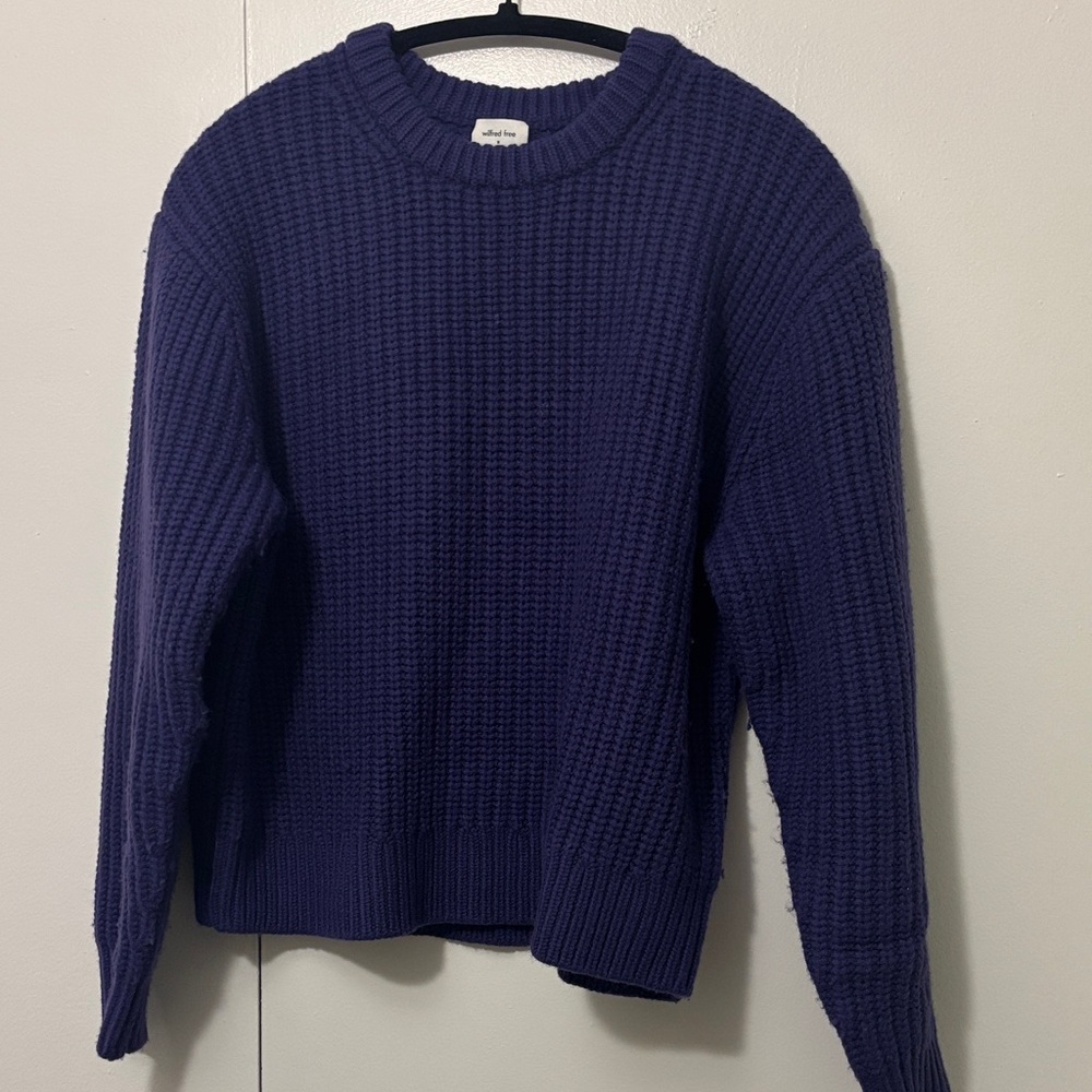 Wilfred Purple wool Sweater